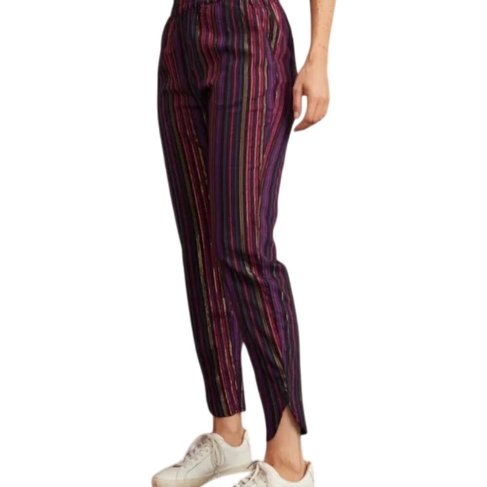 Marine Layer Allison Pant Medium Metallic Futuristic Glam Statement Festival - Picture 16 of 16
